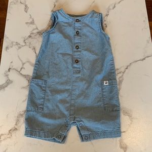 Carters 18m Baby Boy Chambray Romper